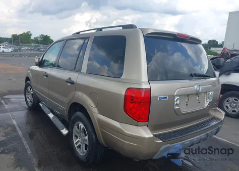 2005 Honda Pilot Ex из США, поврежденный, VIN 5FNYF18475B034797